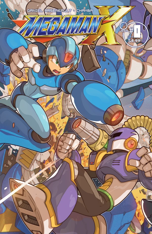 Mega Man X #0: Edwin Huang Variant - Cover B